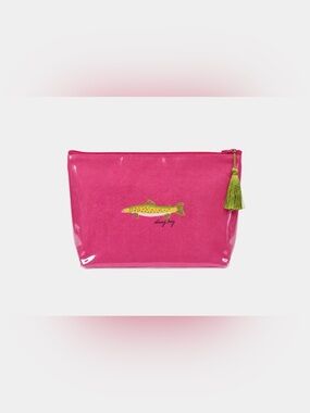 Dairy Boy Small Neon Fish Shell & Sail Makeup Bag. 💕⚡️